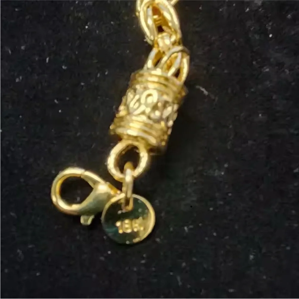 New Unique Luxury 18k Gold Plated Gold Bracelet